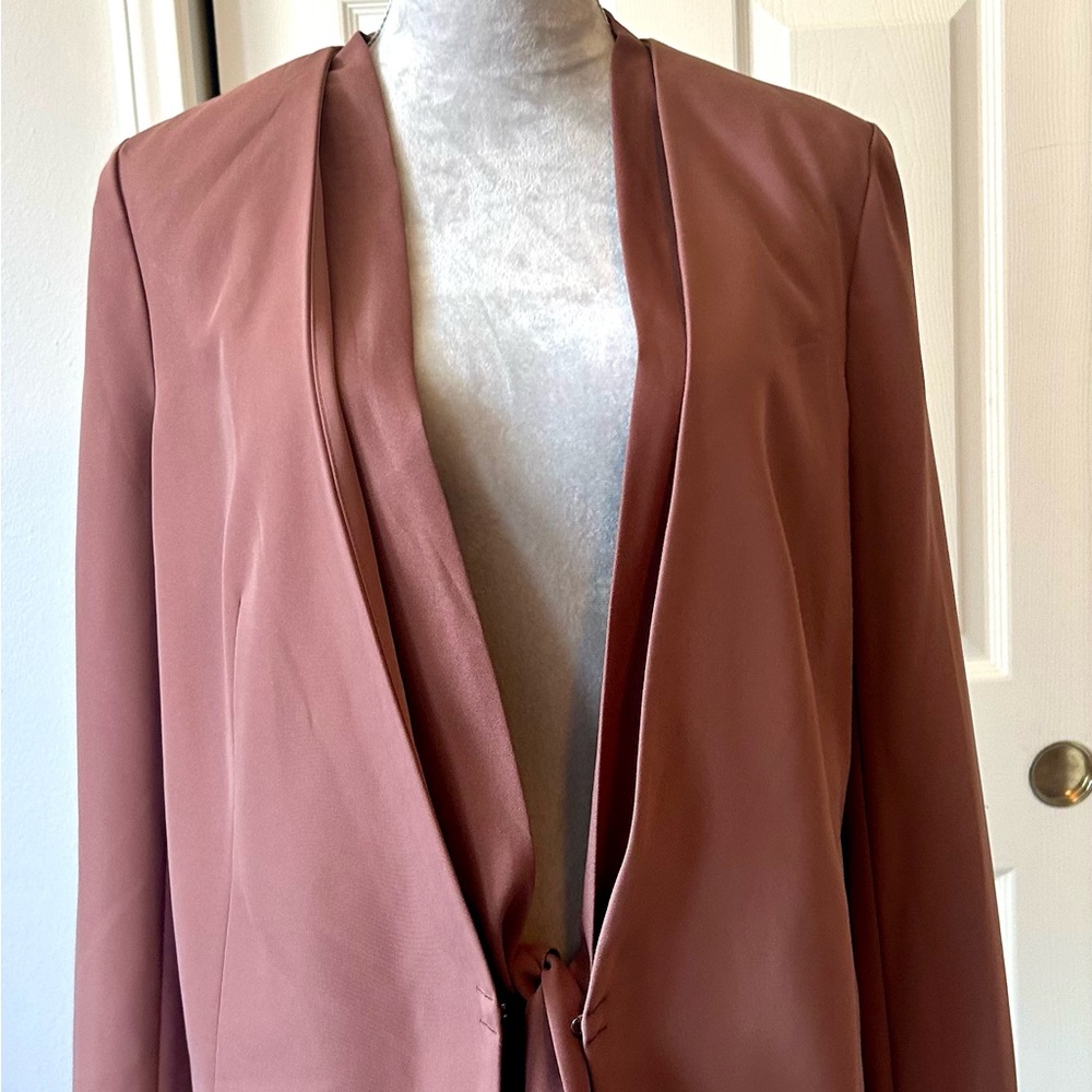 GAP Women's Blazer in Soft Rust - Picture 10 of 12